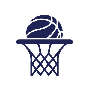 basketball in hoop